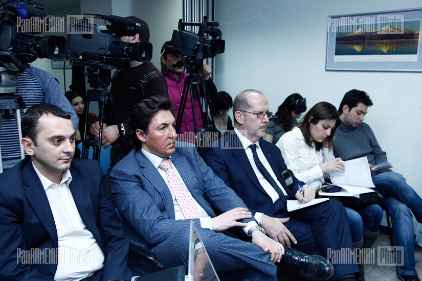 Press conference of European Friends of Armenia NGO