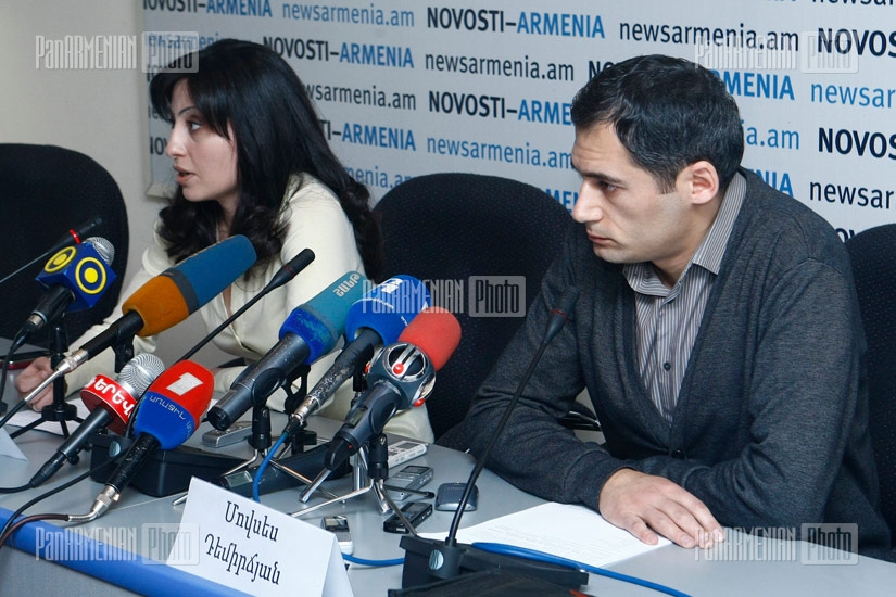 Press conference concerning printed media monitoring in parliamentary elections period