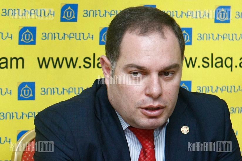 Press conference of Republican MP Hovhannes Sahakyan