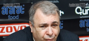 Пресс-конференция главы Союза театральных деятелей Армении Акопа Казанчяна