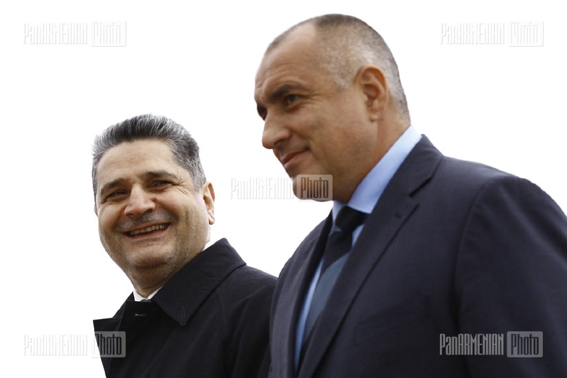 RA PM Tigran Sargsyan welcomed his Bulgarian counterpart Boyko Borisov