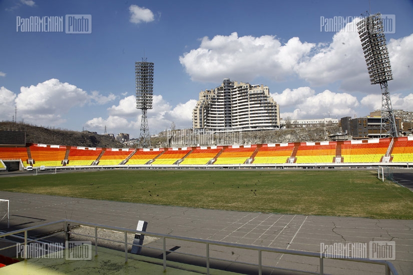 Renovation of \u0026quot;Hrazdan\u0026quot; stadium (photoset) - PanARMENIAN Photo