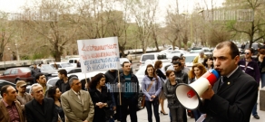 Protest against running Azerbaijani film festival in Armenia