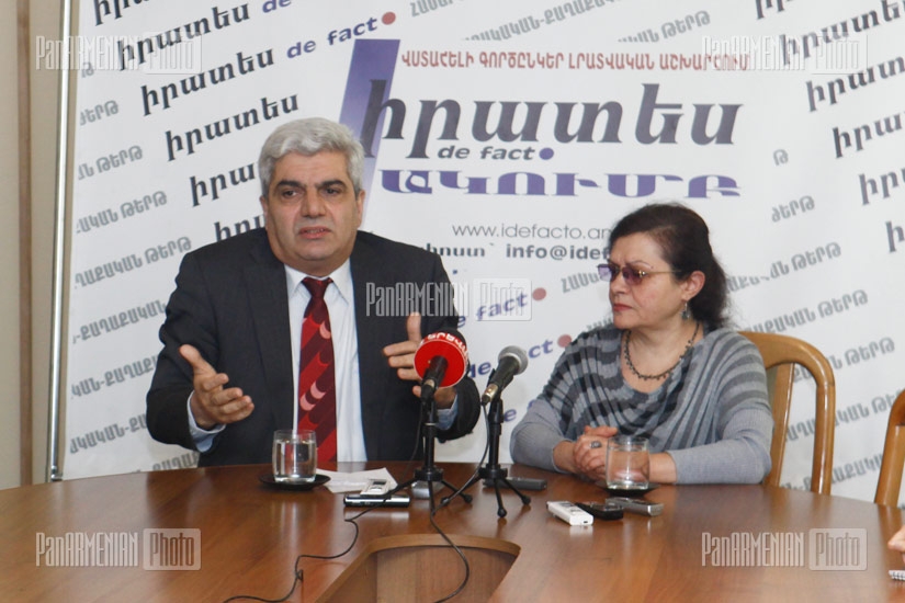 Press conference of the President of Analytical Centre on Globalisation and Regional Cooperation Stepan Grigoryan