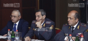Round table discussion organized by OSCE Yerevan office and RA Police
