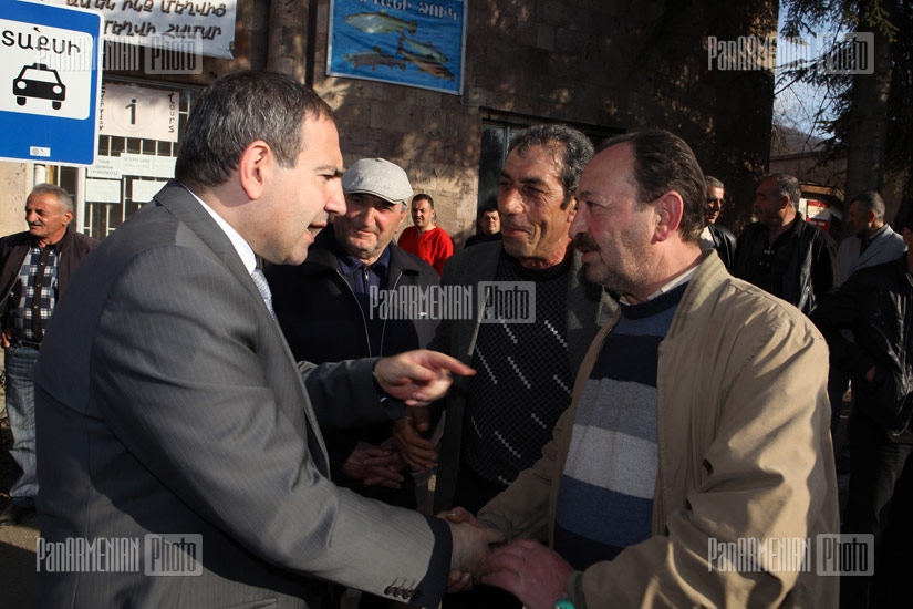 ANC leaders meet with Dilijan residents