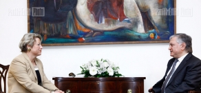 ՀՀ ԱԳ նախարար Էդվարդ Նալբանդյանն ընդունեց Գերմանիայի Դաշնային Հանրապետության Արտաքին գերատեսչության պետնախարար Կորնելիա Պիպերին 