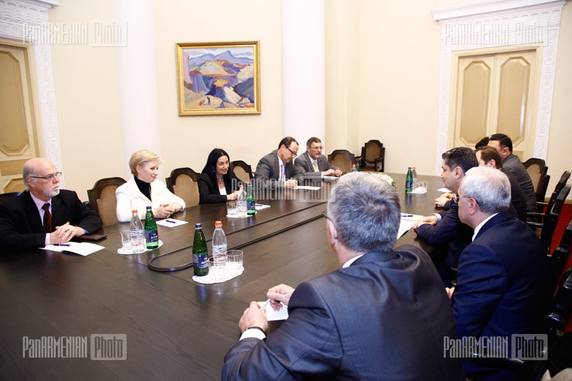 RA PM Tigran Sargsyan receives Minister of Agriculture of Israel Orit Noked