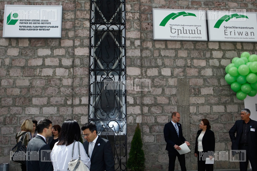 Opening of Goethe-Institut language learning center in Yerevan 