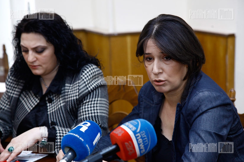 Գոհար Վեզիրյանի, Սաթիկ Սեյրանյանի, Ջուլիետա Մարտիրոսյանի և Մարգարիտա Յեսայանի ասուլիսը նախընտրական իրավիճակի մասին