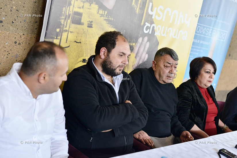 Пресс-конференция Рубена Ахвердяна, Ваана Мартиросяна, Нарине Зарифян и Норайра Назаряна 