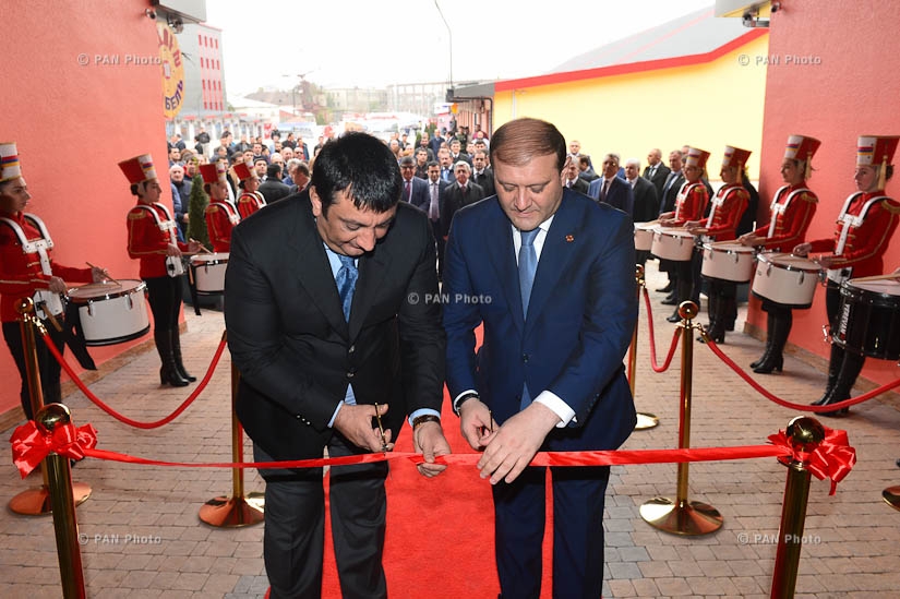 Opening of the Yerevan fair trade center