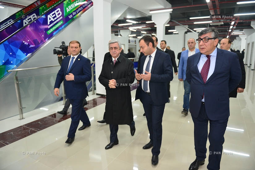 Открытие торгового центра «Ярмарка Ереван»