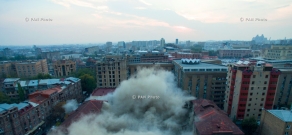 Explosion of the first printing house of Yerevan