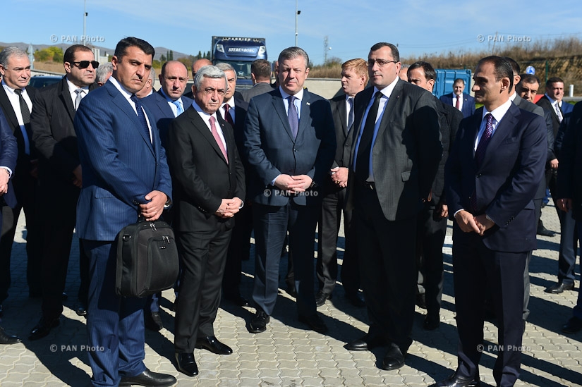 Opening of the Bagratashen border check-point 