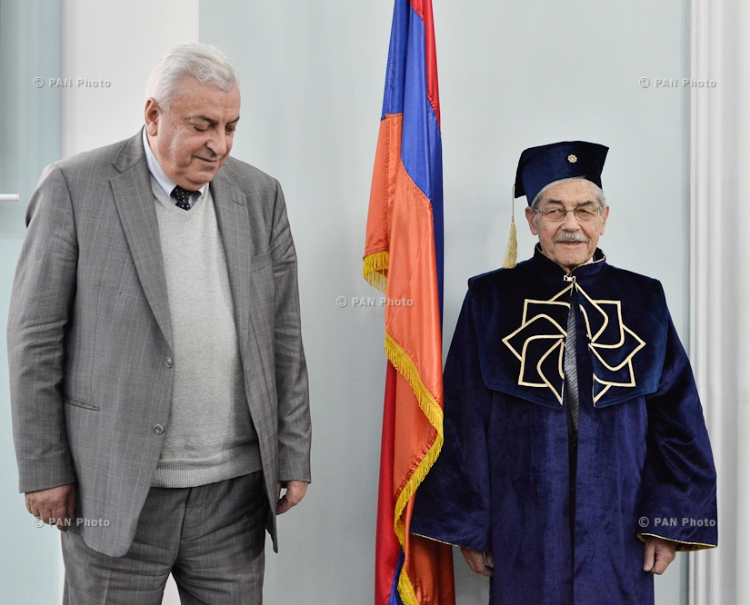 Национальный Политехнический институт Армении сегодня принял лауреата премии президента РА 2016г. за мировой вклад в ИТ-сферу Луи Пузена