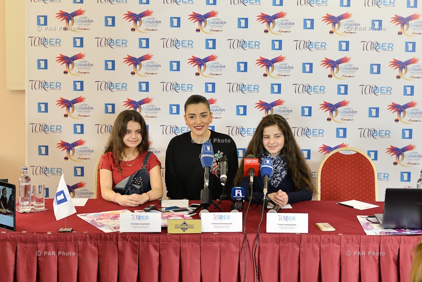 Пресс-конференция, посвященная участию Армении в международном конкурсе песни «Детское Евровидение 2016»