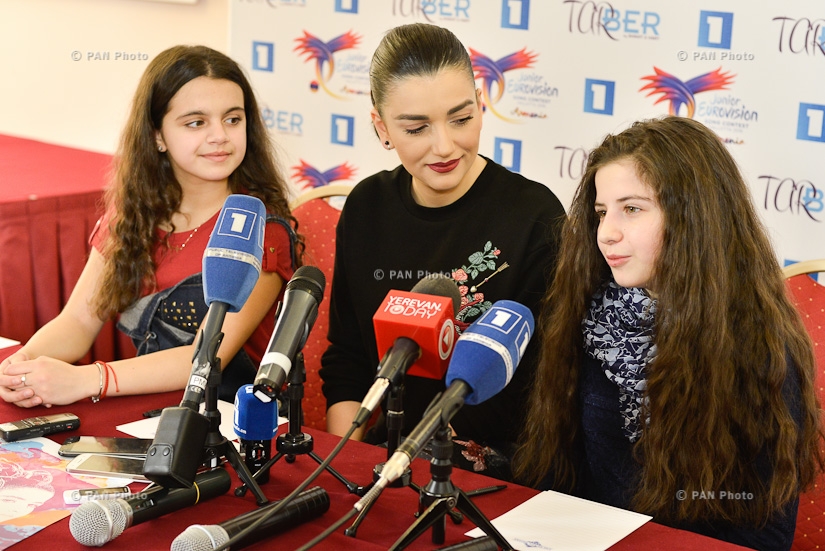 Press conference dedicated to Armenia's participation in Junior Eurovision Song Contest 2016
