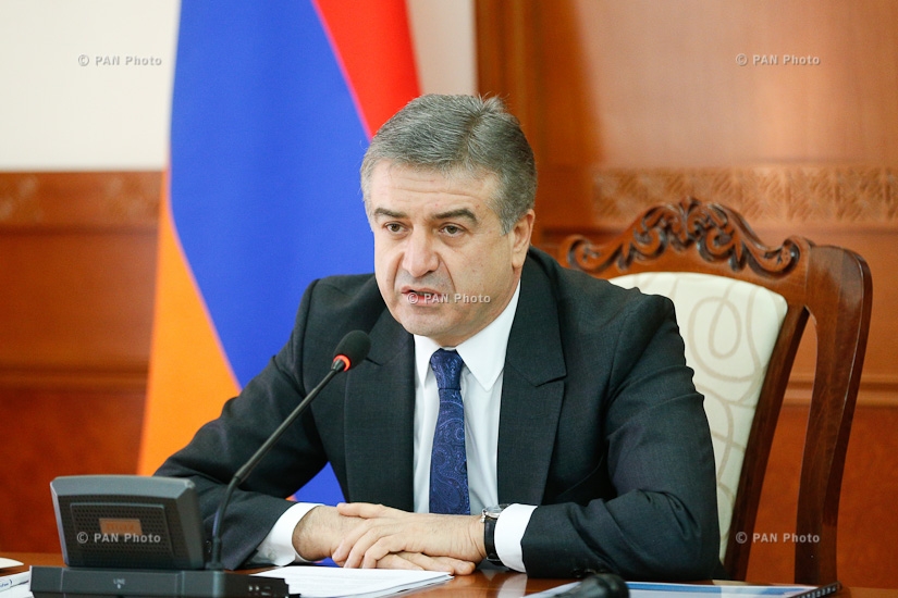 Joint consultation of the governments of Armenia and Artsakh, chaired by Prime Ministers of Armenia and NKR Karen Karapetyan and Araik Harutyunyan