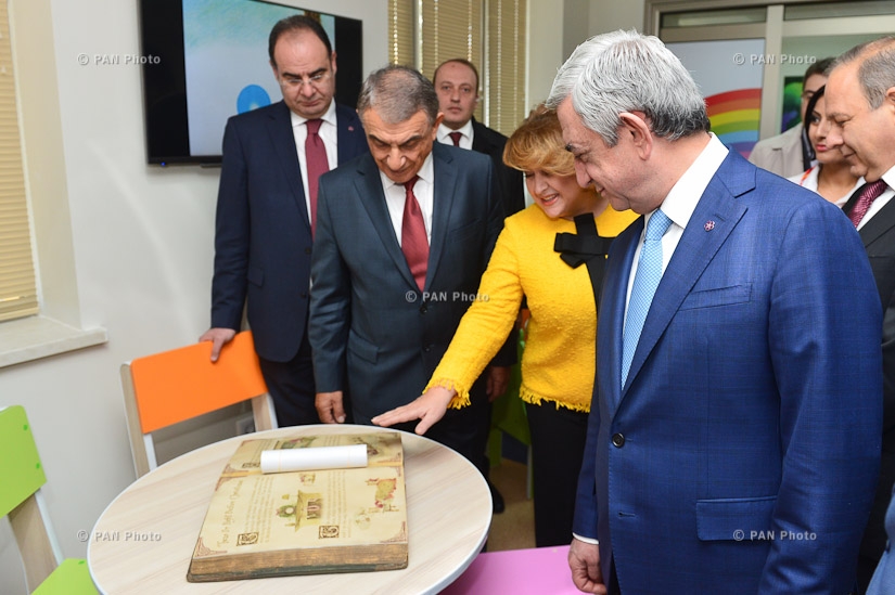 Церемония открытия Центра гематологии имени проф. Р.Еоляна