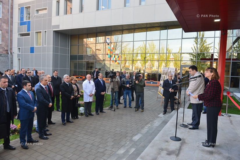 Церемония открытия Центра гематологии имени проф. Р.Еоляна