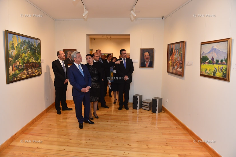 Церемония открытия капитально отремонтированного дома-музея М.Сарьяна