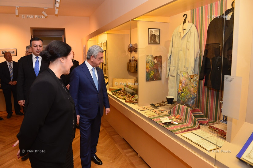 Церемония открытия капитально отремонтированного дома-музея М.Сарьяна