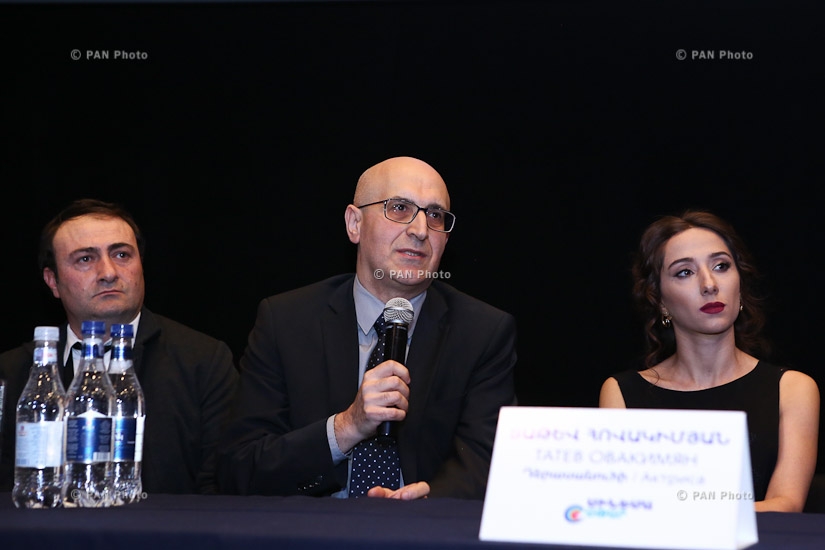 Press conference dedicated to the premiere of Sarik Andreasyan's film “Earthquake”