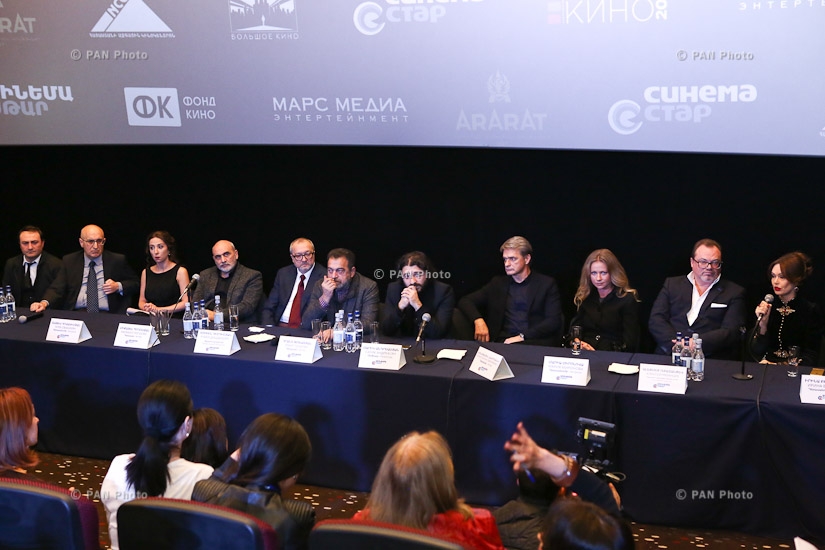 Press conference dedicated to the premiere of Sarik Andreasyan's film “Earthquake”