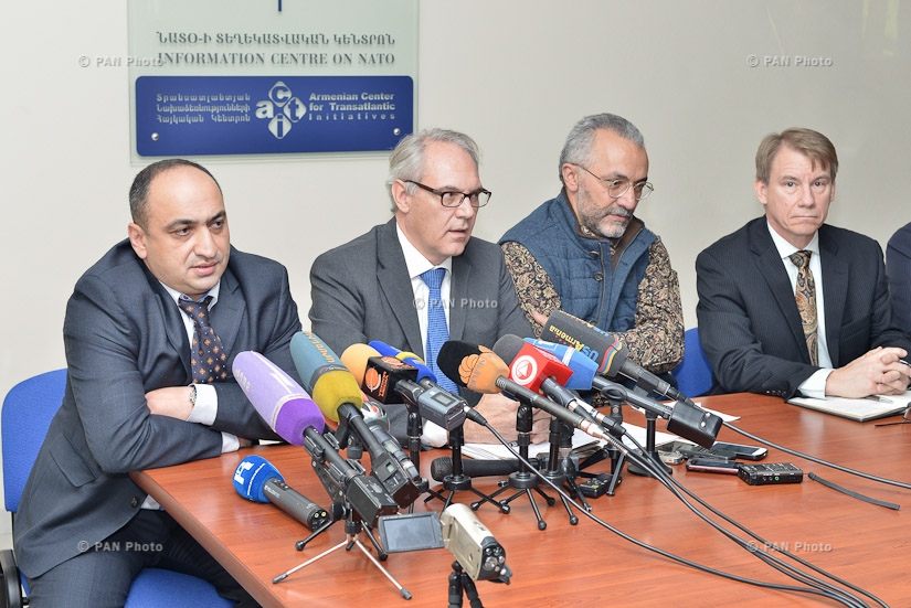 Press conference dedicated to the launch of 'NATO week' in Armenia