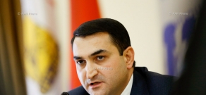 Press conference by Deputy Mayor of Yerevan Vahe Nikoyan
