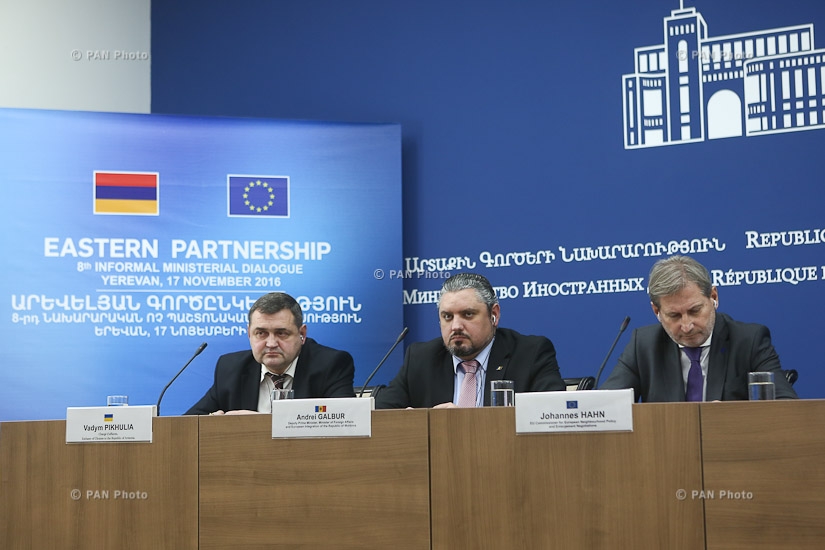 Joint press conference of Foreign Ministers in the framework of 8th Eastern Partnership meeting in Yerevan