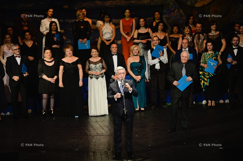 Festive event dedicated to the 75th anniversary of the H. Paronian State Theater of Musical Comedy