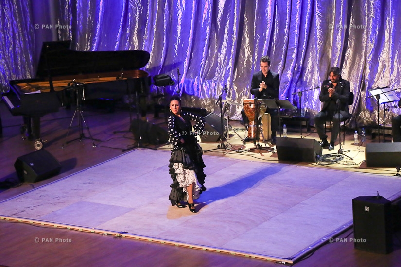 Армянка-танцовщица фламенко Лори Ла Армения выступила в Ереване