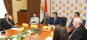 Пресс-конференция, посвященная организационно- тематическому фестивалю внешней рекламы в Ереване