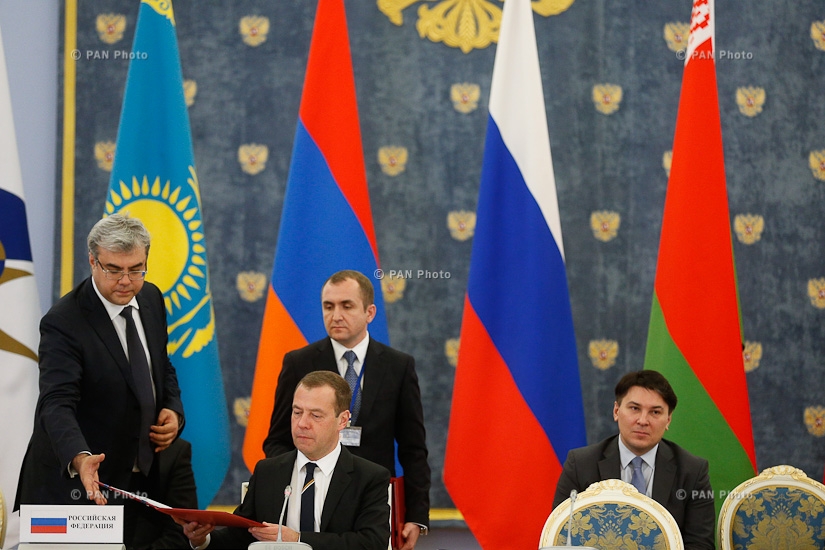 Meeting of the Eurasian Intergovernmental Council in Moscow