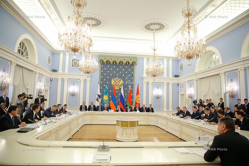 Meeting of the Eurasian Intergovernmental Council in Moscow