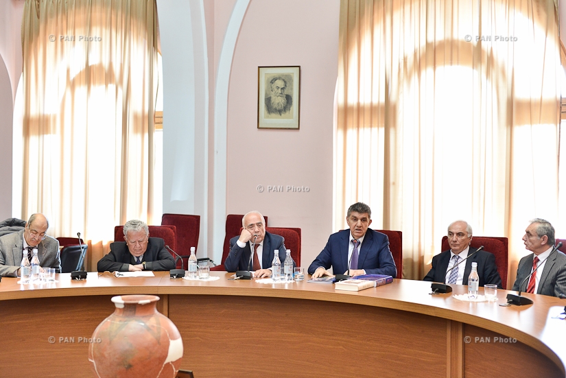 Press conference by Chairman of World Armenian Congress and the Union of Armenians of Russia Ara Abrahamyan