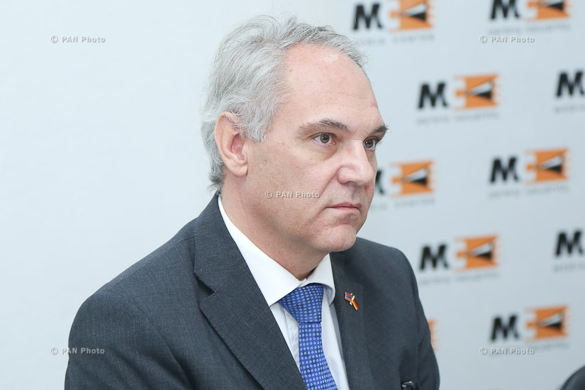 Year-end press conference by German ambassador to Armenia Bernhard Matthias Kiesler