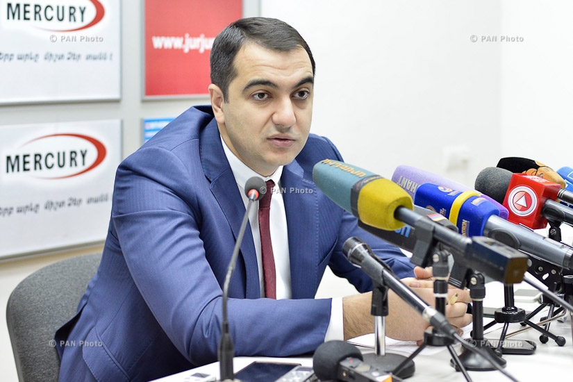 Пресс-конференция заместителя министра энергетики и природных ресурсов Армении Айка Арутюняна