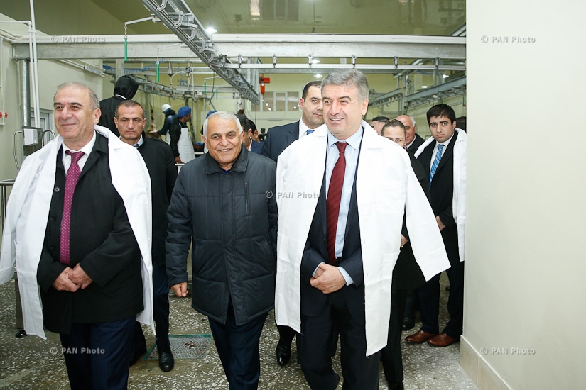  Armenian PM Karen Karapetyan's working visit to Aragatsotn Province