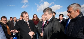  Armenian PM Karen Karapetyan's working visit to Aragatsotn Province