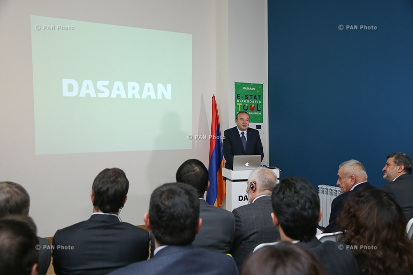 Official presentation of 'E-stat' analytical instrument at 'Dasaran' educational center