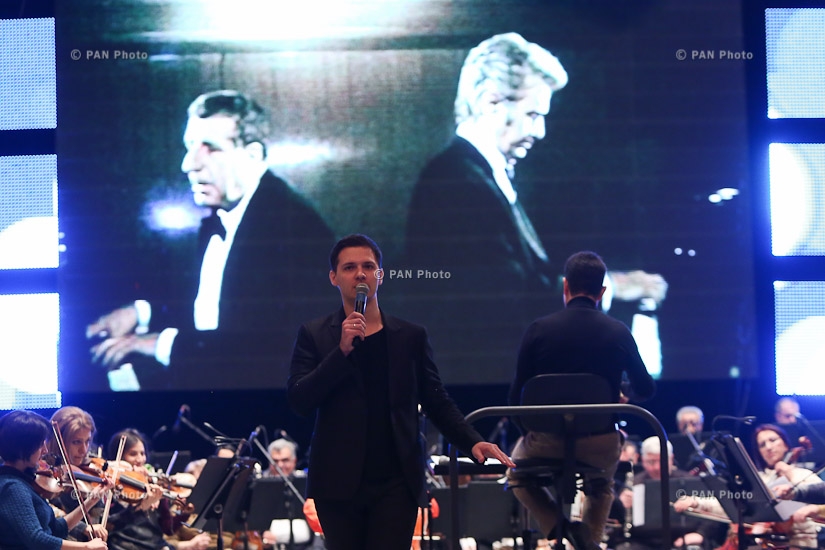 Генеральная репетиция концерта, посвященного 95-летию Арно Бабаджаняна