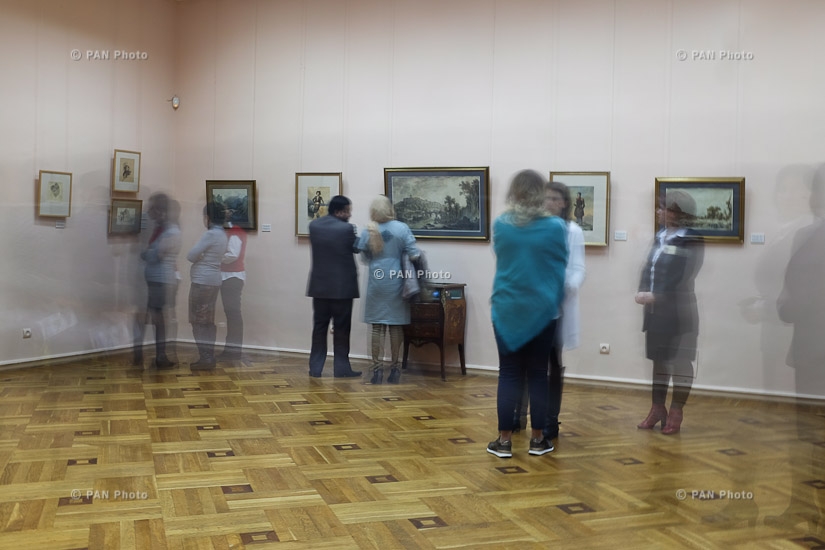 18-20-րդ դարերի ռուս և խորհրդային նկարիչների գրաֆիկական աշխատանքների ցուցահանդեսի բացումը Հայաստանի ազգային պատկերասրահում