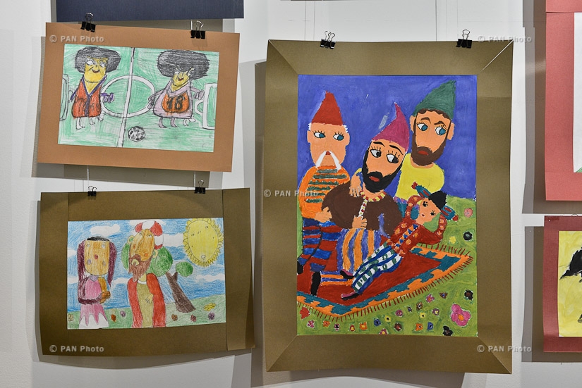Opening of exhibition-sale of handicrafts, art works produced by children and adults with disabilities 