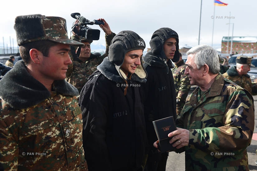 Working visit of president Serzh Sargsyan to Artsakh (Nagorno -Karabakh) Republic
