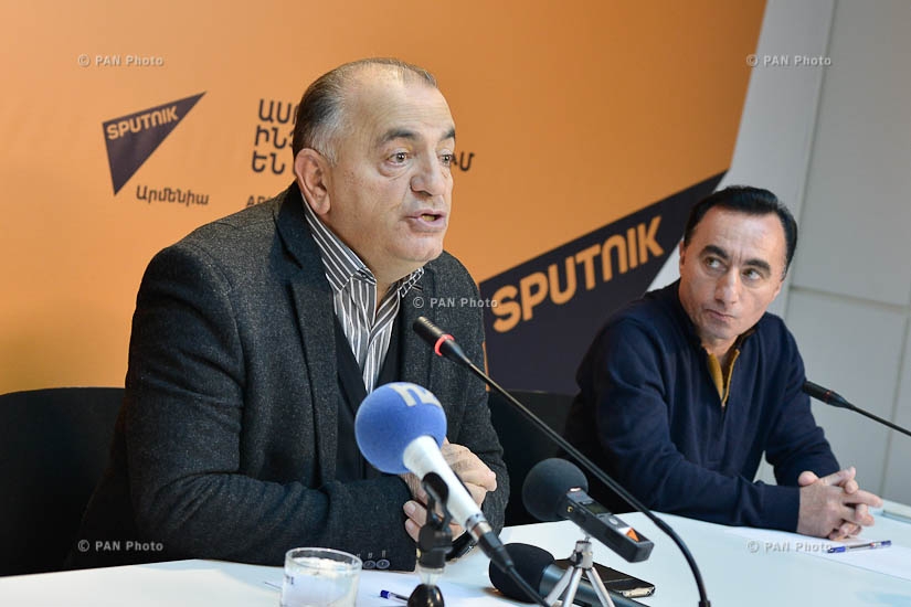 Пресс-конференция, посвященная новогодним гастролям Московского цирка-шапито в Ереване