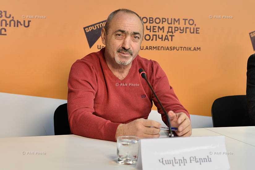 Пресс-конференция, посвященная новогодним гастролям Московского цирка-шапито в Ереване