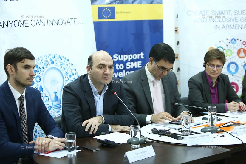 Joint press conference by the program 'Small and medium- sized enterprises (SMEs) in Armenia' and Enterprise Incubator Foundation (EIF)